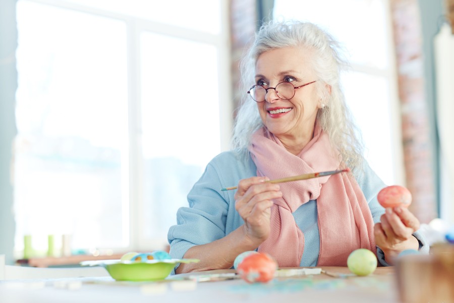 Spring Crafts for Seniors in Assisted Living - Freedom Village