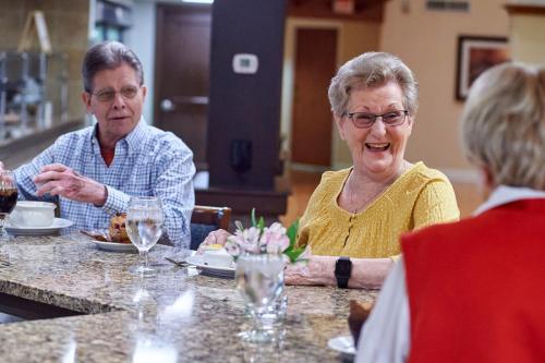 happy seniors at freedom village